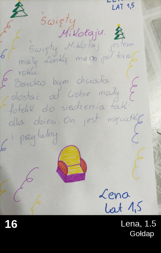 16 Lena 1.5 - Listy do Świętego Mikołaja