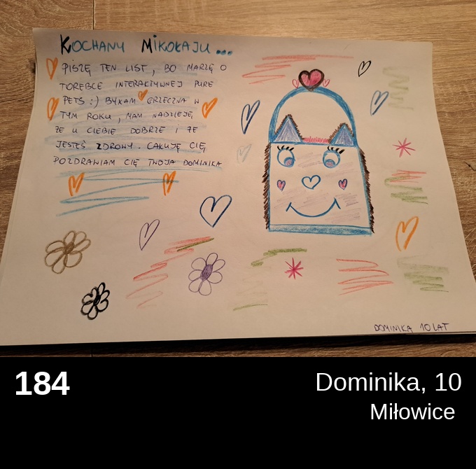 184 Dominika 10 - Listy do Świętego Mikołaja