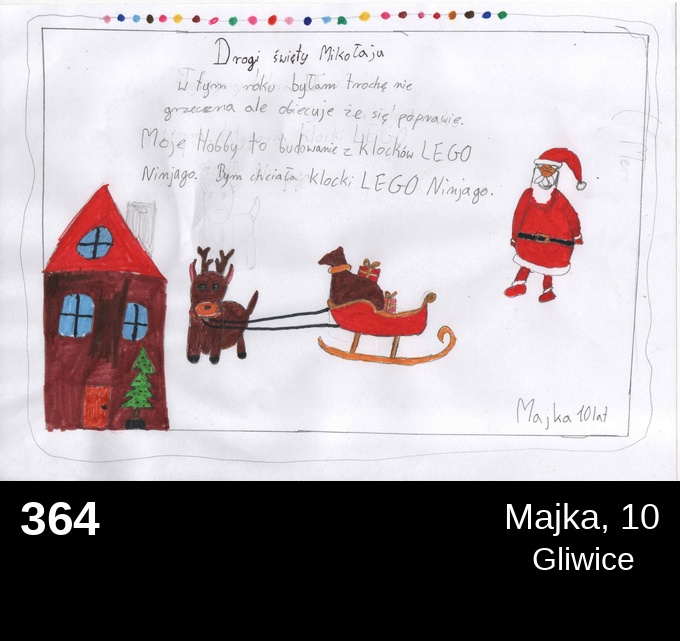 364 Majka 10 - Listy do Świętego Mikołaja