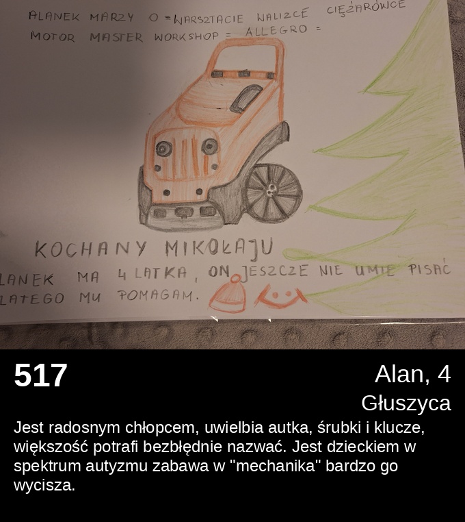 517 Alan 4 - Listy do Świętego Mikołaja