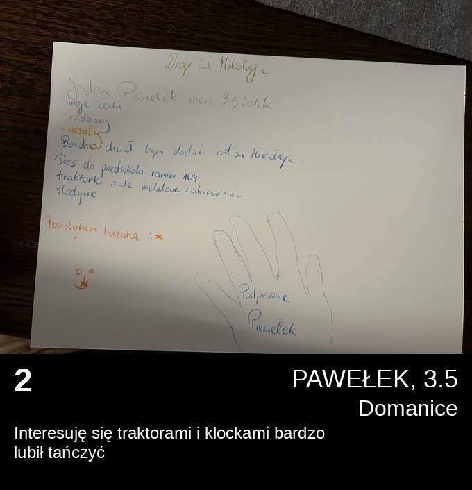 2 PAWEEK 3.5 - Listy do Świętego Mikołaja